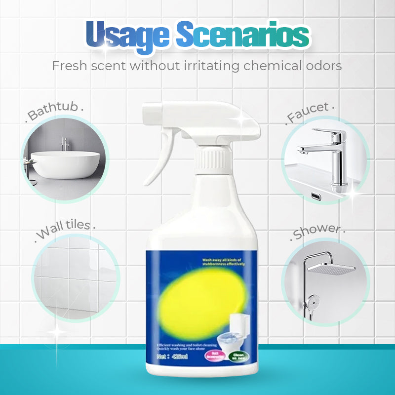 🌿🌿Spray de nettoyage multi-fonctions de tartre de salle de bain
