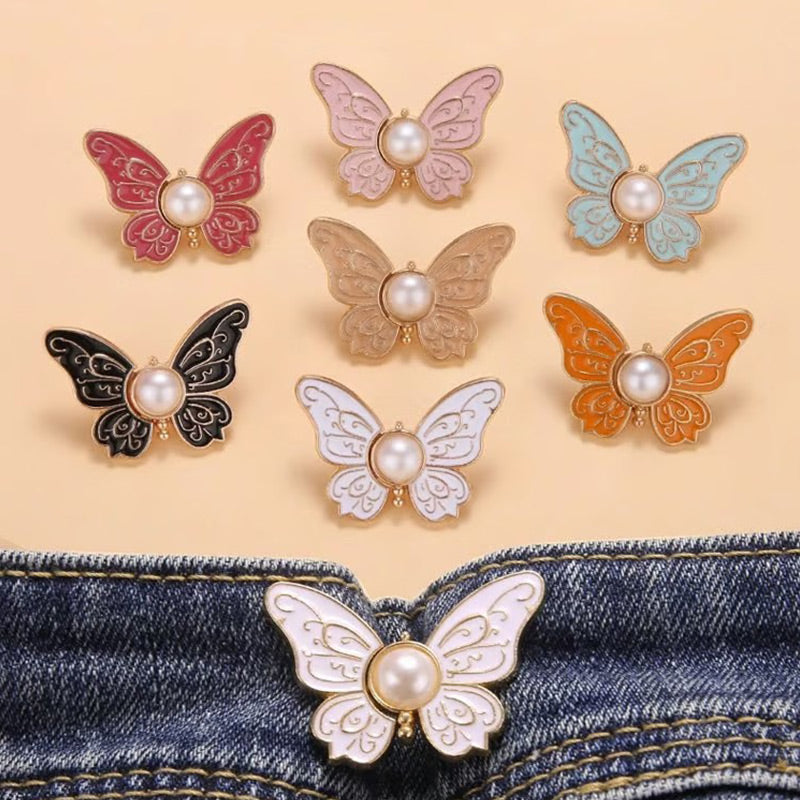 Boucle de réglage de taille papillon amovible 🦋✨
