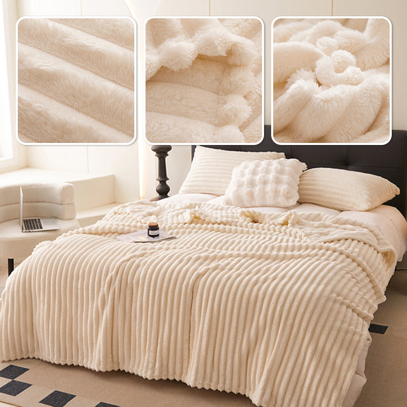 🍂Soldes d'automne – 50 % de réduction !🛏️Couverture épaisse en peluche avec motif lapin et housse en velours lait🏆Blottissez-vous dans un confort ultime