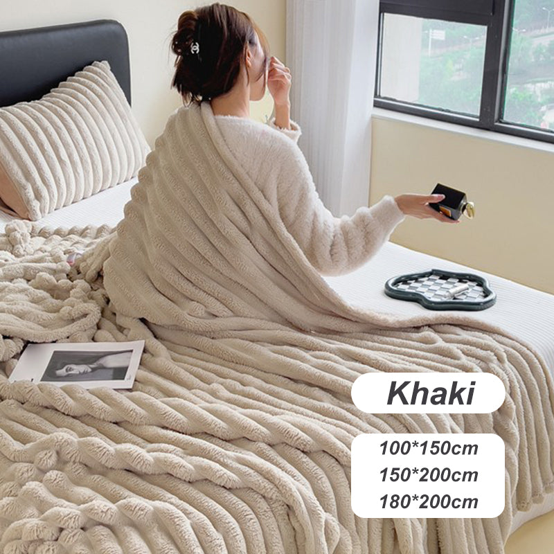 🍂Soldes d'automne – 50 % de réduction !🛏️Couverture épaisse en peluche avec motif lapin et housse en velours lait🏆Blottissez-vous dans un confort ultime