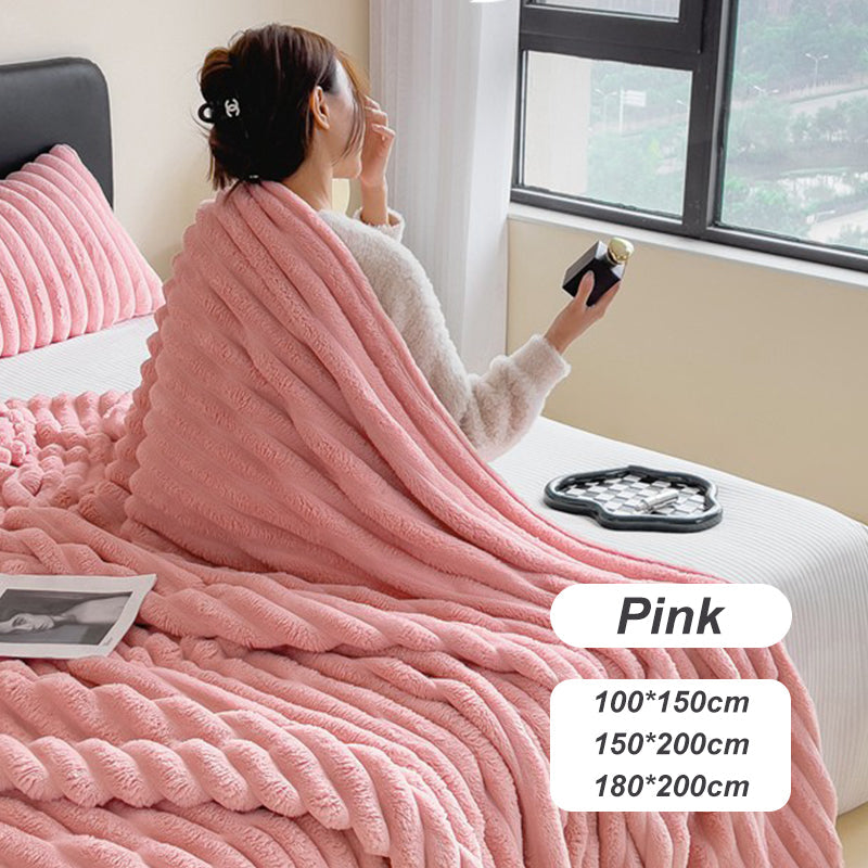 🍂Soldes d'automne – 50 % de réduction !🛏️Couverture épaisse en peluche avec motif lapin et housse en velours lait🏆Blottissez-vous dans un confort ultime