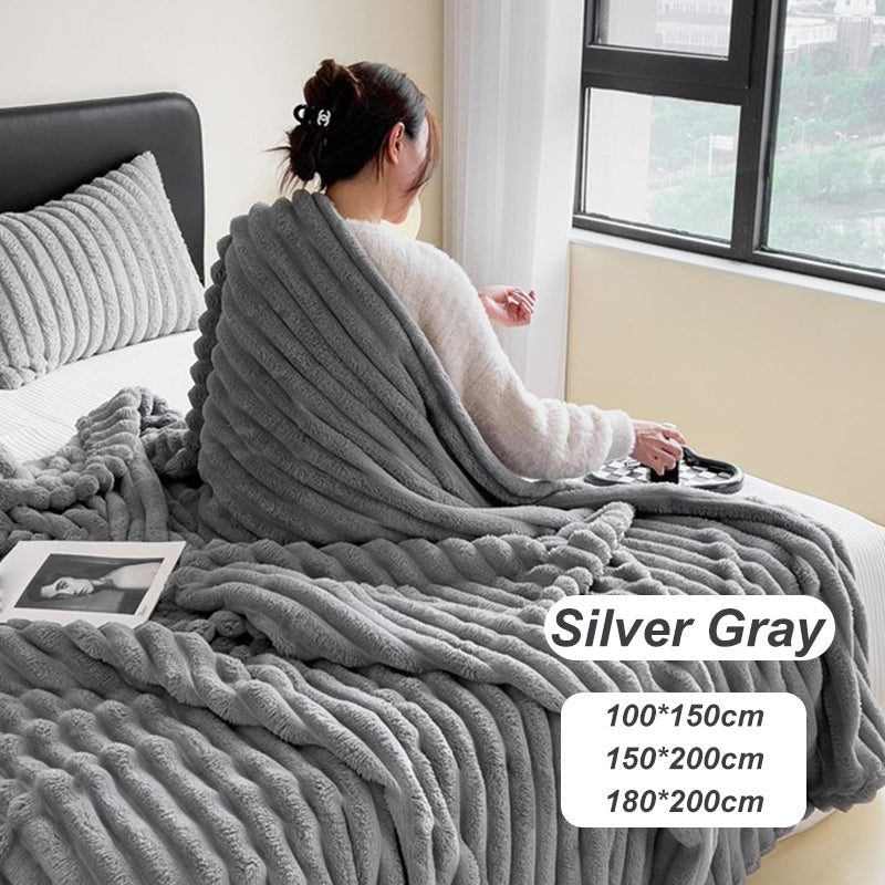 🍂Soldes d'automne – 50 % de réduction !🛏️Couverture épaisse en peluche avec motif lapin et housse en velours lait🏆Blottissez-vous dans un confort ultime