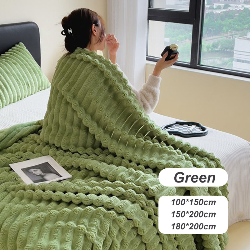 🍂Soldes d'automne – 50 % de réduction !🛏️Couverture épaisse en peluche avec motif lapin et housse en velours lait🏆Blottissez-vous dans un confort ultime