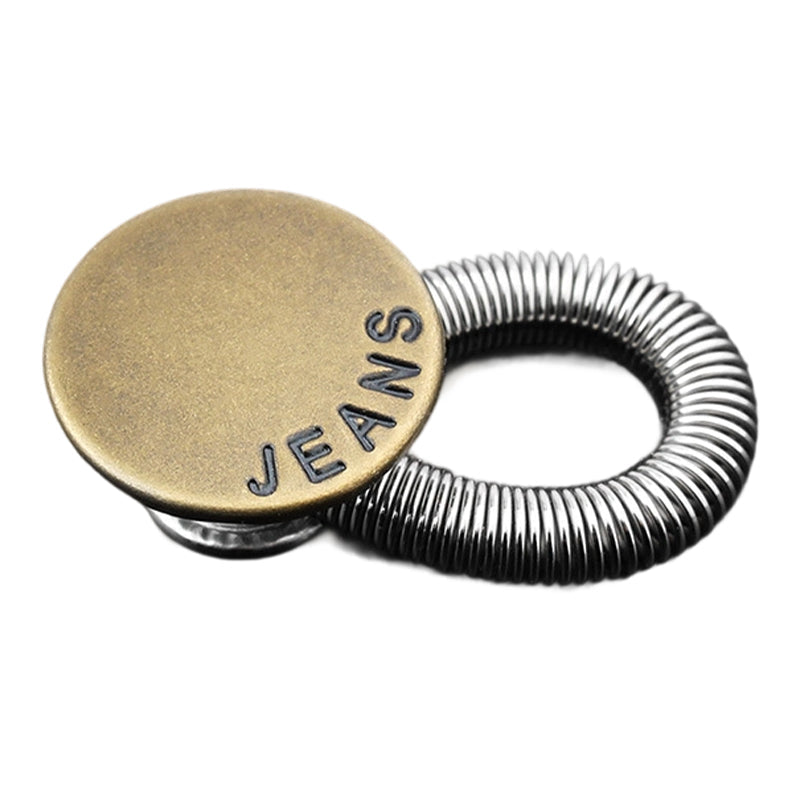 🏆Bouton-pression à allonge métallique à ressort pour jean🔩👖