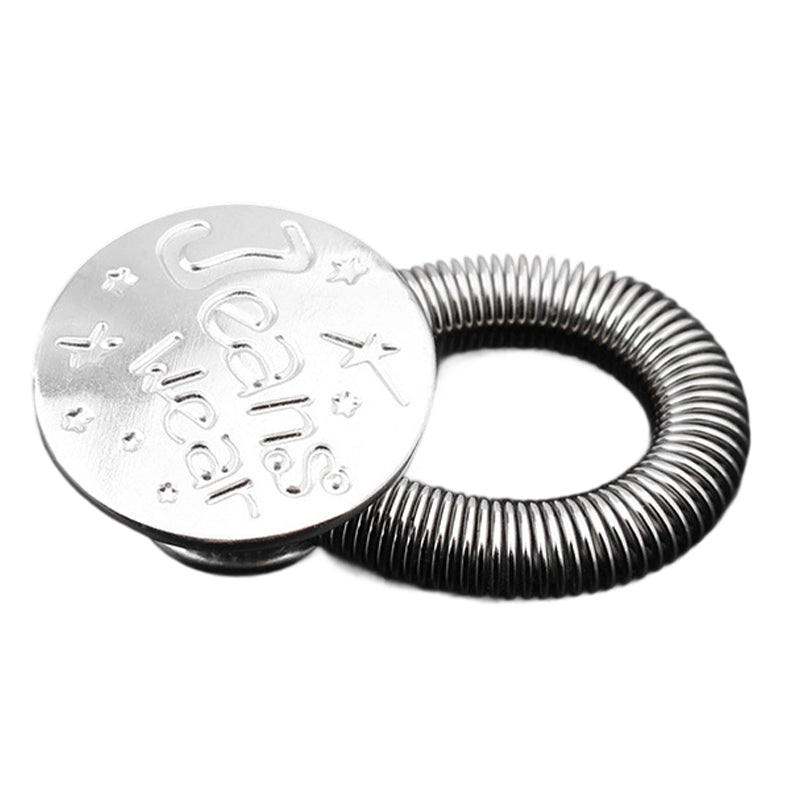 🏆Bouton-pression à allonge métallique à ressort pour jean🔩👖