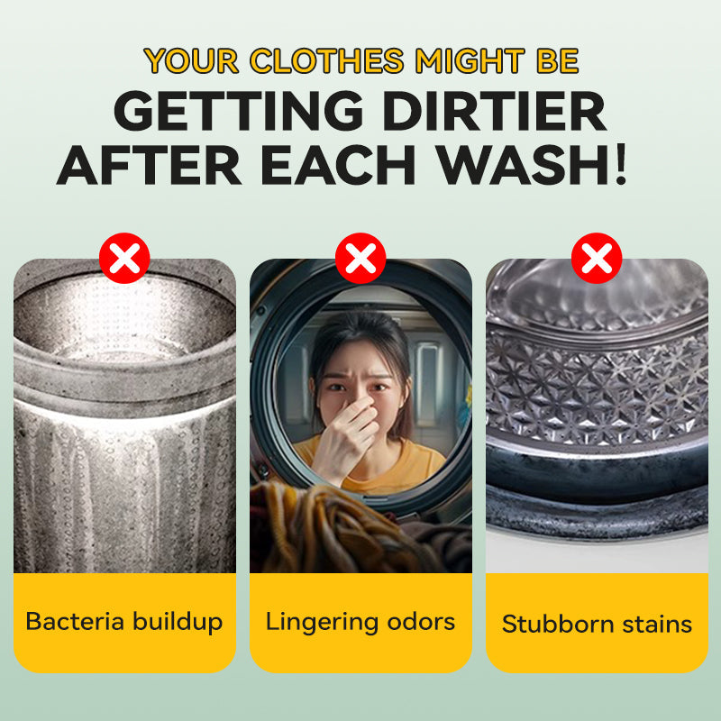 🎁 Achetez 2, obtenez 1 gratuit ! 🧼✨ Nettoyant anti-odeurs et anti-moisissures pour lave-linge