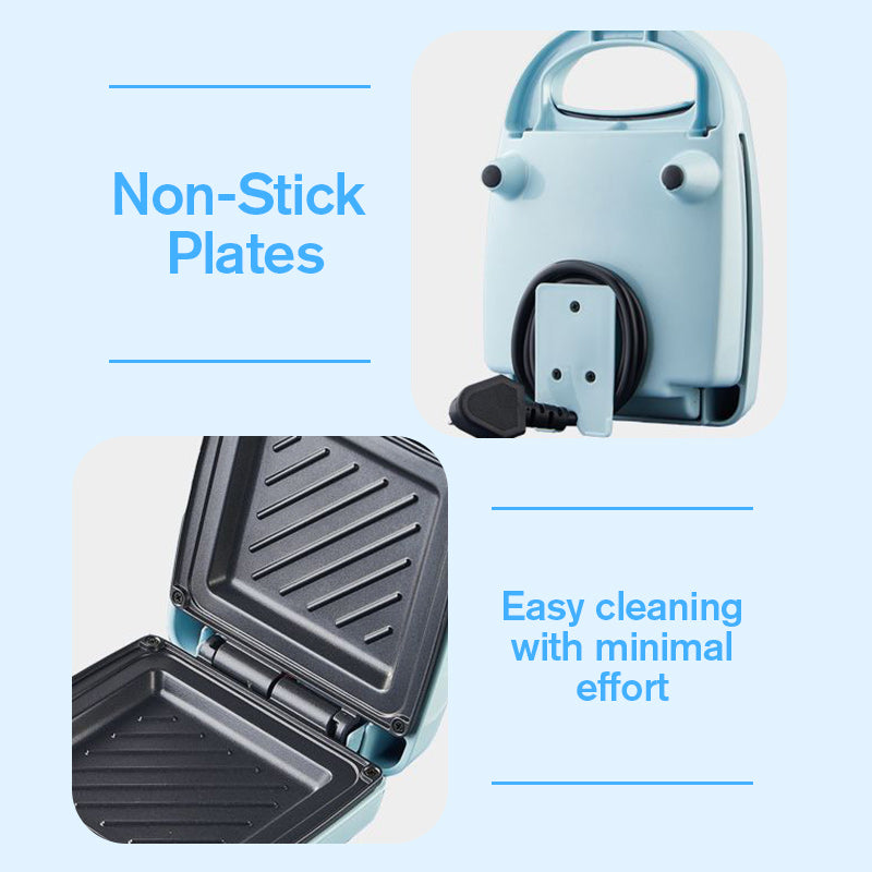 đ„ 60% OFF INSTANTANĂ ! đ„Ș Machine Ă Sandwich Multifonction - Chauffage Rapide, Design Compact Bleu/Blanc pour Cuisine et Bureau đâĄ
