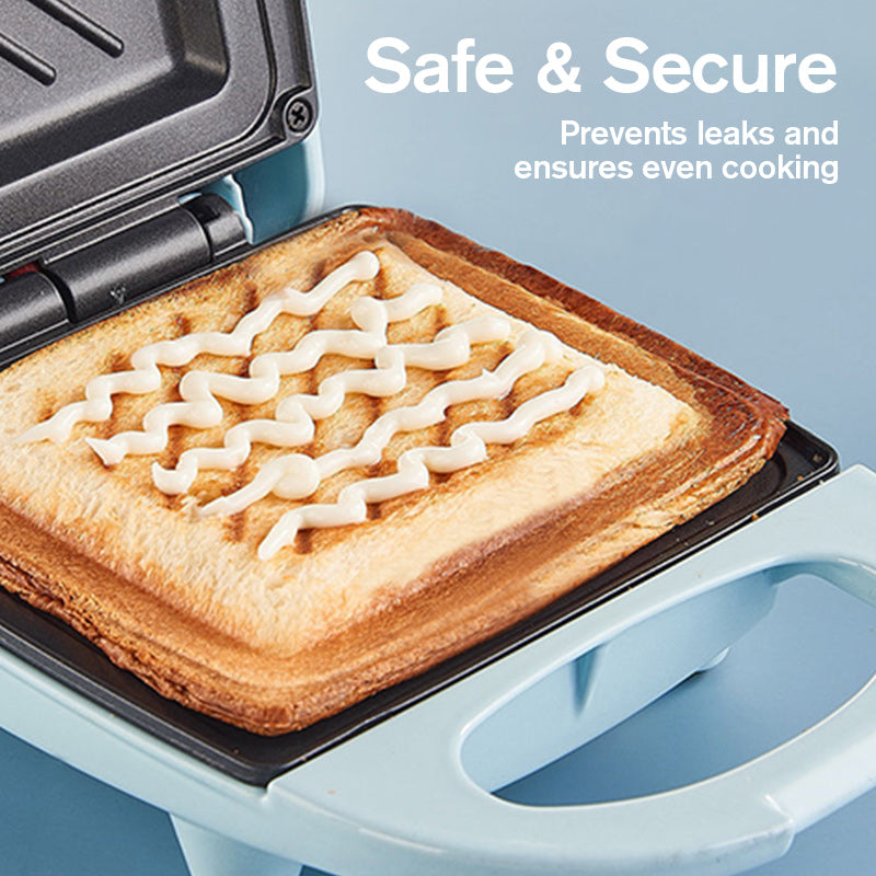 đ„ 60% OFF INSTANTANĂ ! đ„Ș Machine Ă Sandwich Multifonction - Chauffage Rapide, Design Compact Bleu/Blanc pour Cuisine et Bureau đâĄ