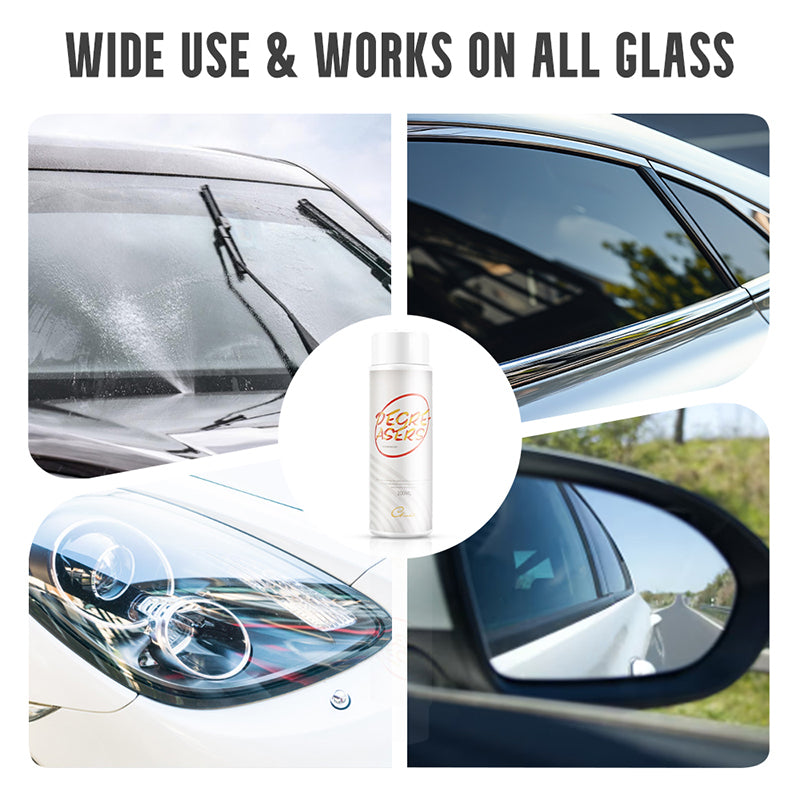 ✨ Nettoyant Vitres Voiture - Élimine Graisse et Buée en 1 Passage ☀️🧽
