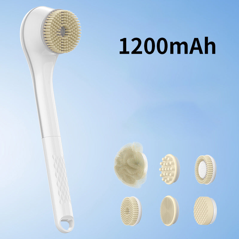 🏆Brosse de bain exfoliante électrique à long manche✨🌿