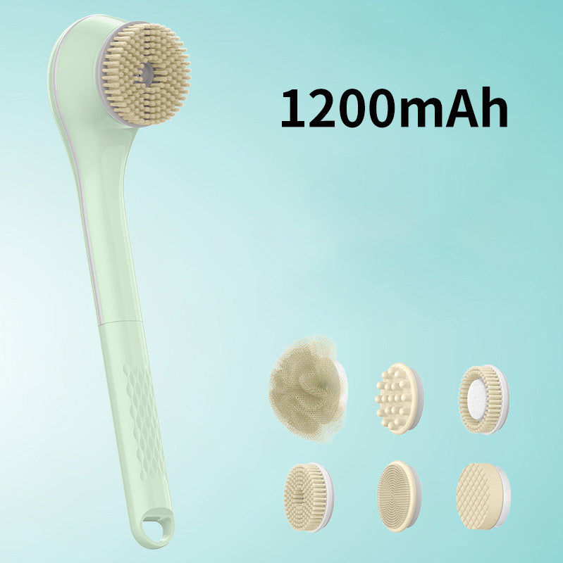 🏆Brosse de bain exfoliante électrique à long manche✨🌿