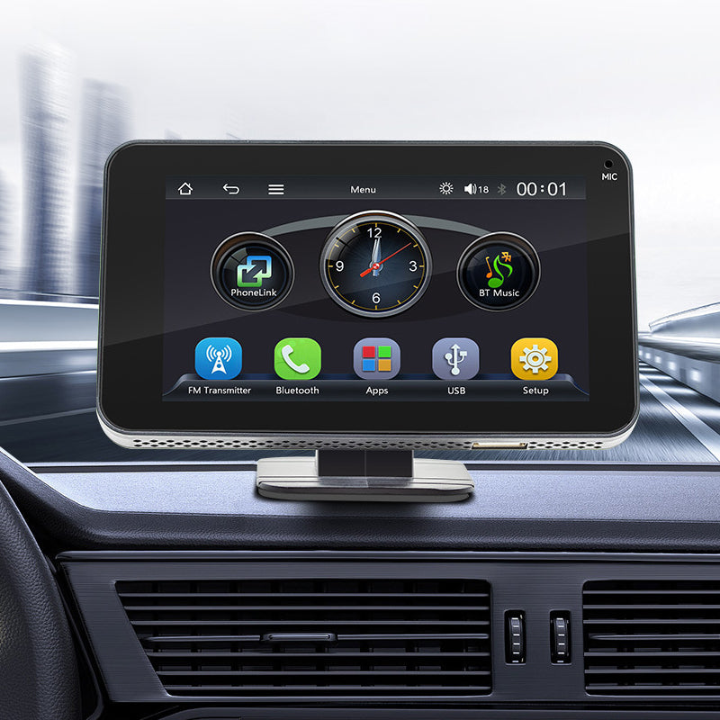 Lecteur multimédia pour voiture 4,7 pouces avec écran tactile HD