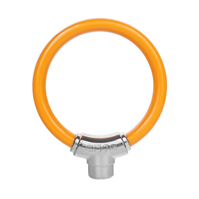 Câble antivol vélo annelé 🔒 ⭕ - Anneau d'acier portable et robuste