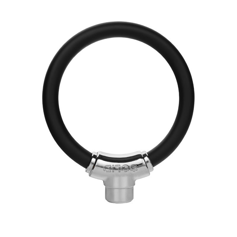 Câble antivol vélo annelé 🔒 ⭕ - Anneau d'acier portable et robuste