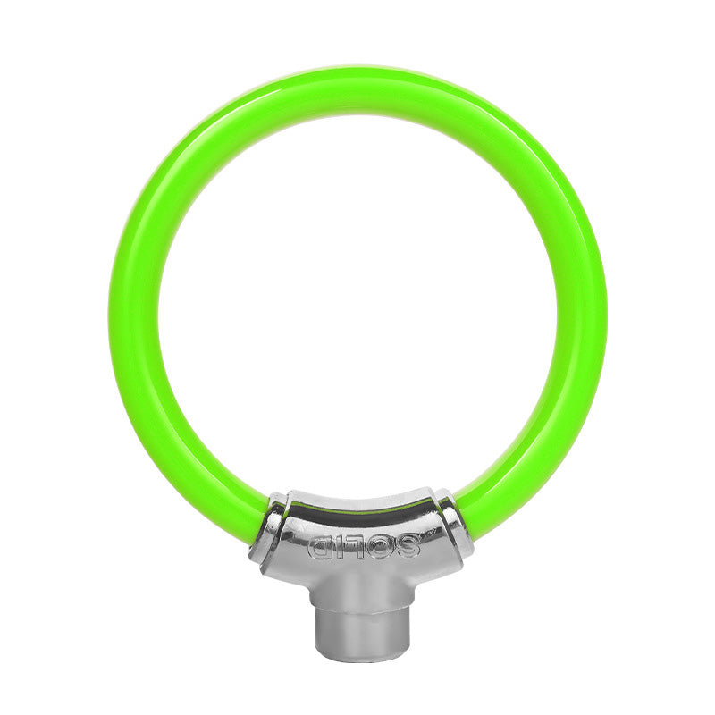 Câble antivol vélo annelé 🔒 ⭕ - Anneau d'acier portable et robuste