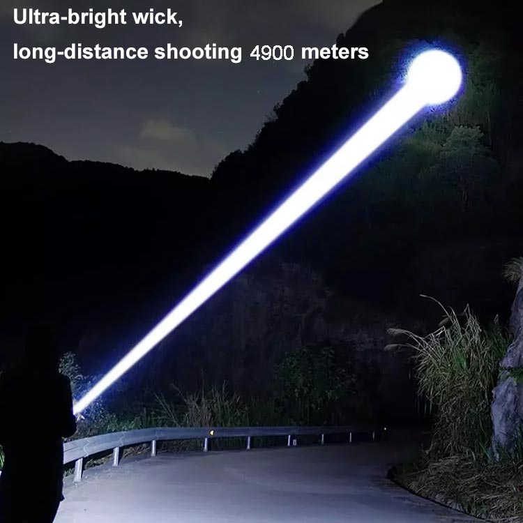 🔦 Lampe Torche Zoom Puissante 🔍 - Haute Intensité LED ⚡