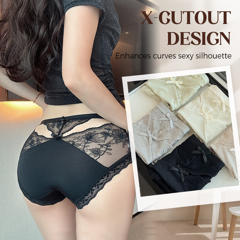 Culotte Femme Taille Medium - Dentelle Douce et Confortable ✨🌸