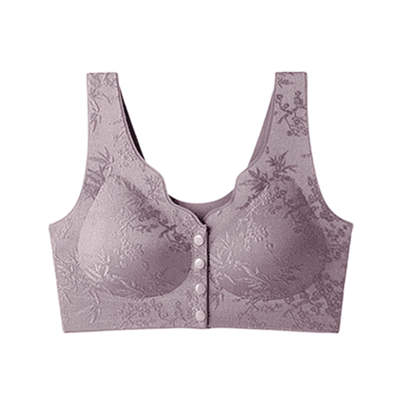 🏆Soutien-Gorge Confortable Sans Armature avec Fermeture Frontale🌿