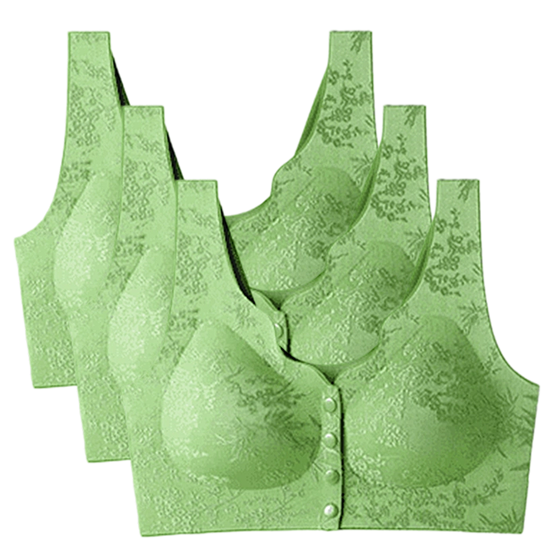 🏆Soutien-Gorge Confortable Sans Armature avec Fermeture Frontale🌿