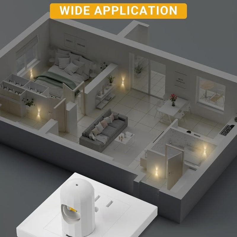 📢📢3 dernières heures : Grande vente⏰⏰Veilleuse murale LED intelligente avec variateur automatique