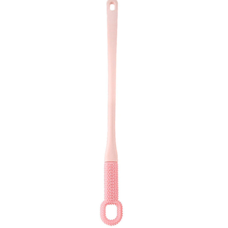 Brosse à long manche pour nettoyer les orteils et les pieds