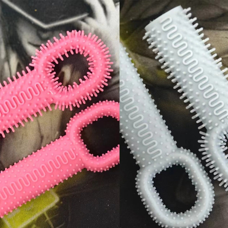 Brosse à long manche pour nettoyer les orteils et les pieds