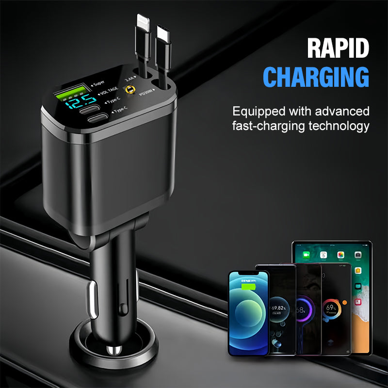 đ 60% DE RĂDUCTION! âš Chargeur Rapide pour Voiture avec Ăclairage dâAmbiance Ciel ĂtoilĂ© â Moderne et Pratique đ