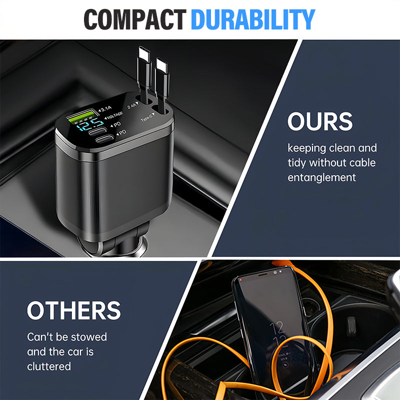 đ 60% DE RĂDUCTION! âš Chargeur Rapide pour Voiture avec Ăclairage dâAmbiance Ciel ĂtoilĂ© â Moderne et Pratique đ