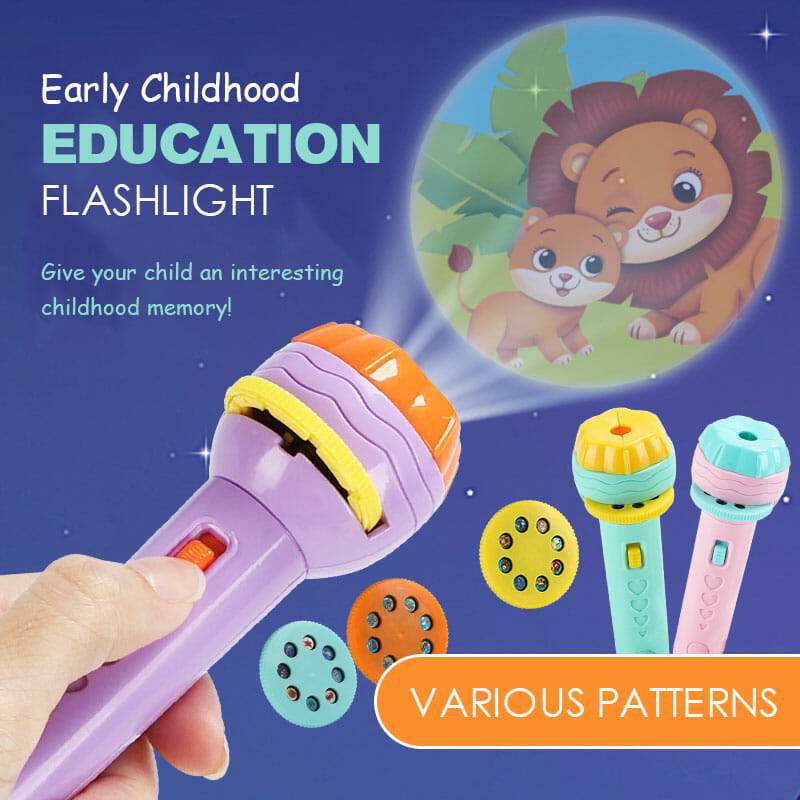 🏆Lampe de Poche de Projection Éducative pour Enfants✨🔦