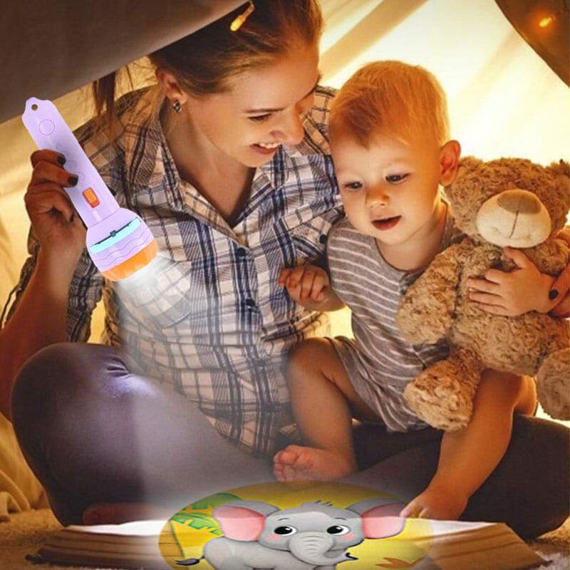 🏆Lampe de Poche de Projection Éducative pour Enfants✨🔦
