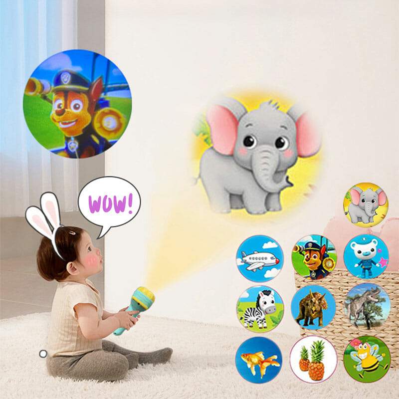 🏆Lampe de Poche de Projection Éducative pour Enfants✨🔦