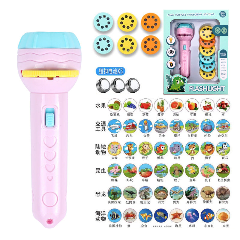🏆Lampe de Poche de Projection Éducative pour Enfants✨🔦