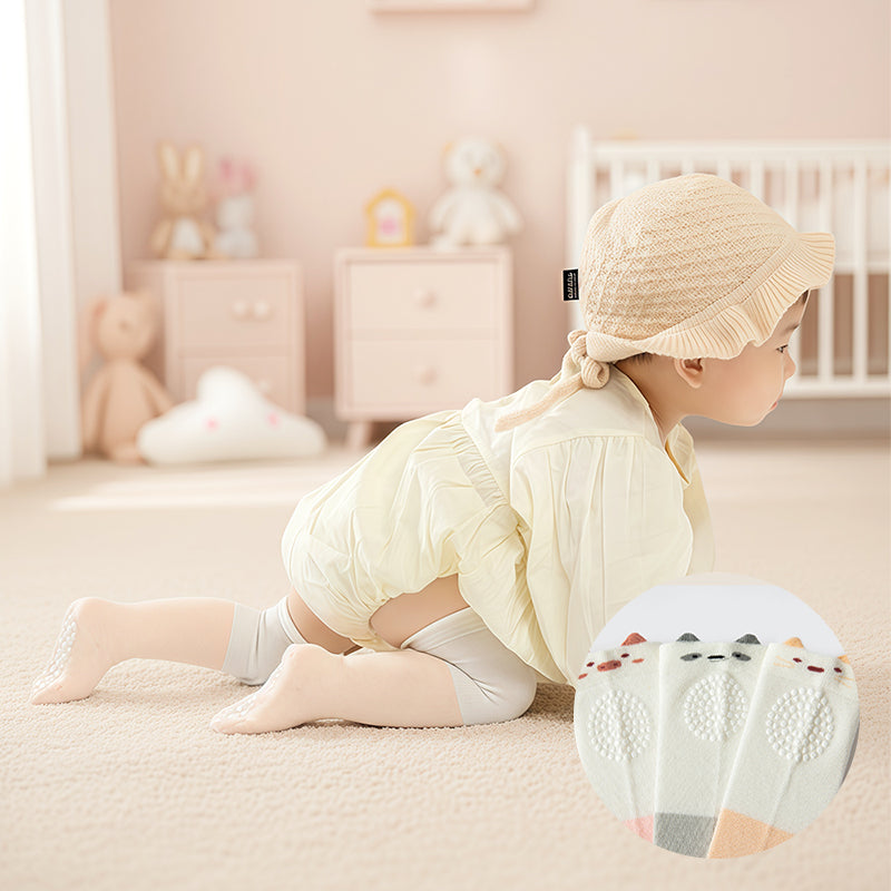 Chaussettes pour bébés avec semelle antidérapante – lot de 3