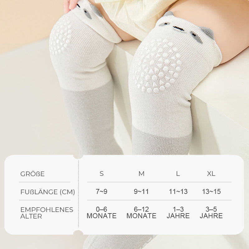 Chaussettes pour bébés avec semelle antidérapante – lot de 3