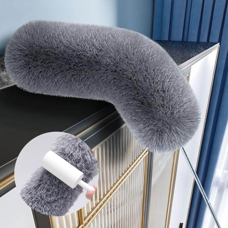 Artifice rétractable de nettoyage de la poussière de fibre de tige