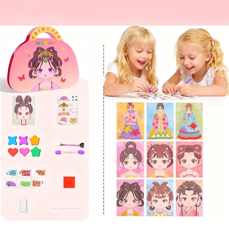 Jeu d'habillage et de maquillage pour princesses
