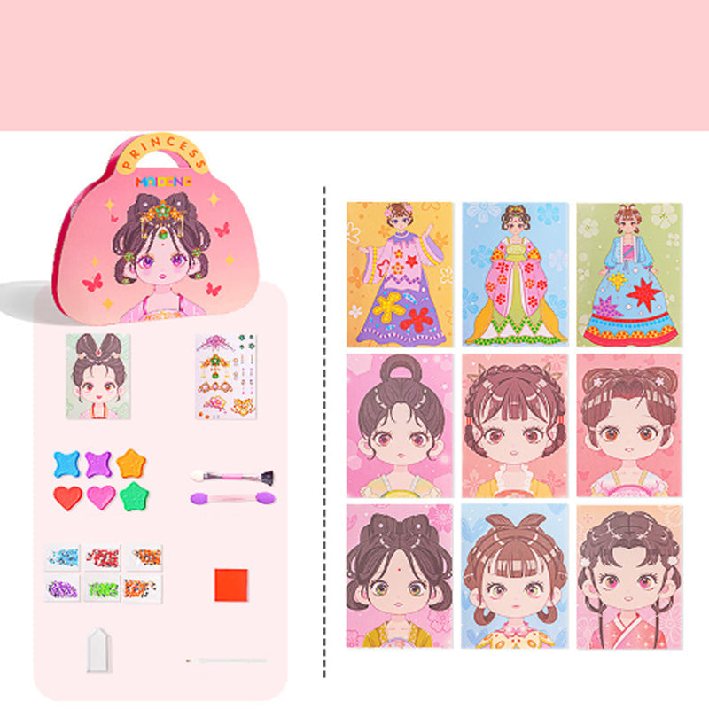 Jeu d'habillage et de maquillage pour princesses