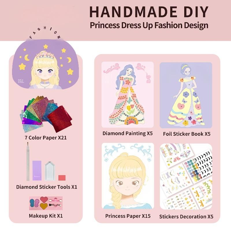 Jeu d'habillage et de maquillage pour princesses