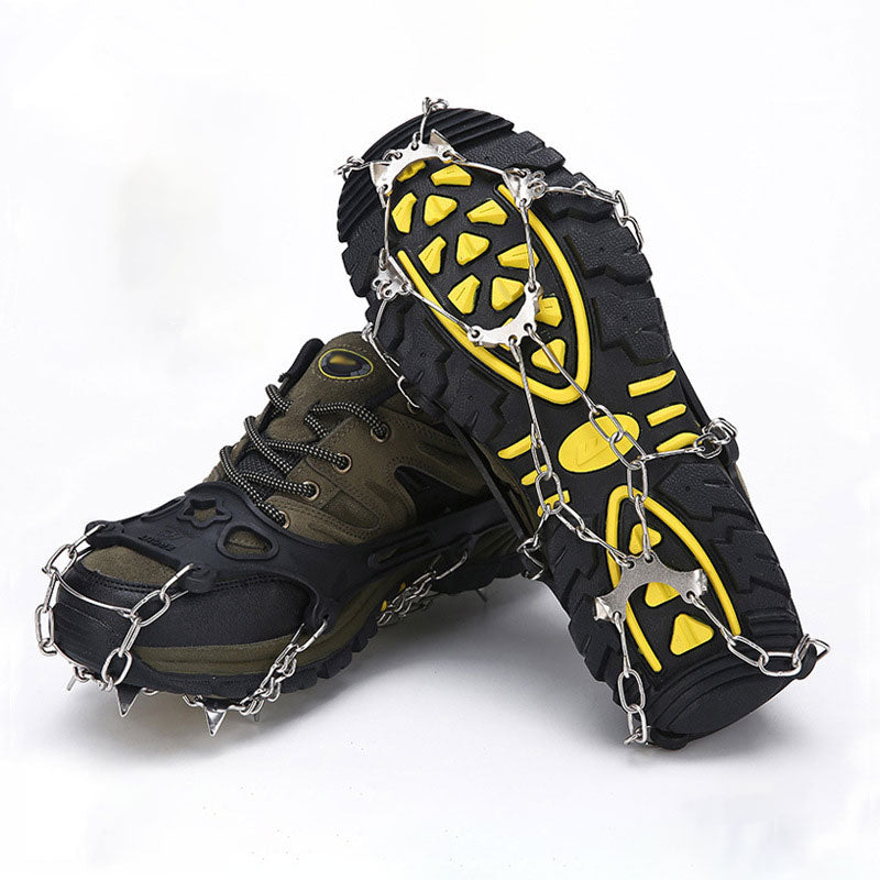 Crampons antidérapants pour chaussures et bottes de randonnée