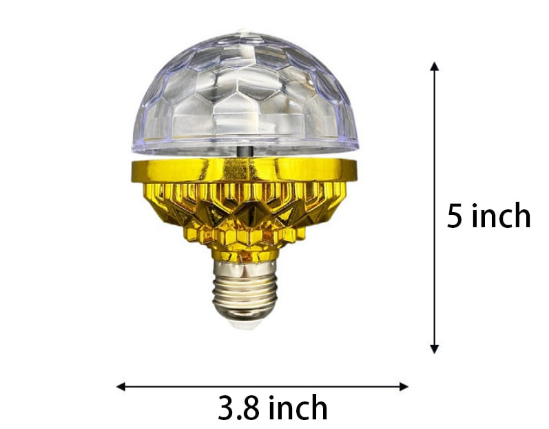 💥 Soldes du Nouvel An 49 % DE RÉDUCTION 💥 Boule disco lumineuse colorée rotative
