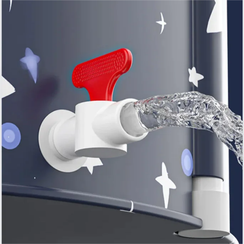 Baignoire pliable chauffée pour usage domestique