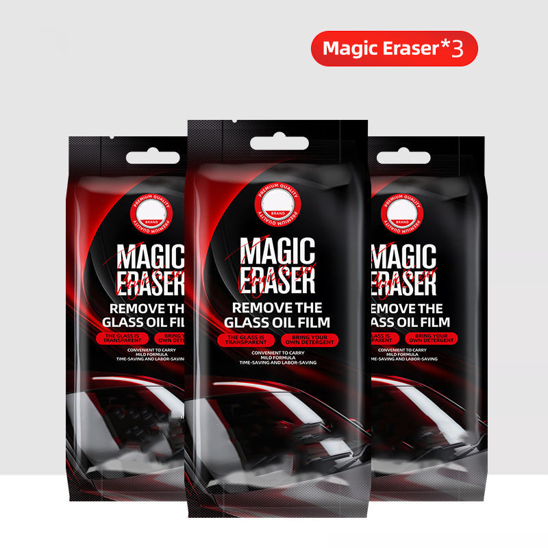 ✨ Éponge Magique pour Vitres de Voiture – Élimine en un seul geste films d’huile et traces d’eau ! Meilleure visibilité la nuit, formule douce pH 7 !