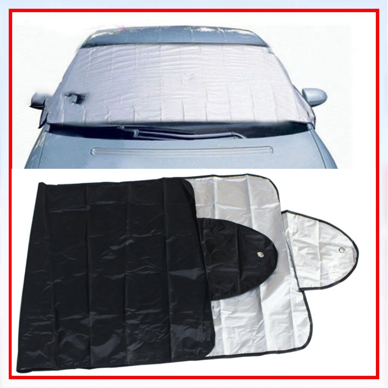 Housse pour vitres de voiture avec ventouses