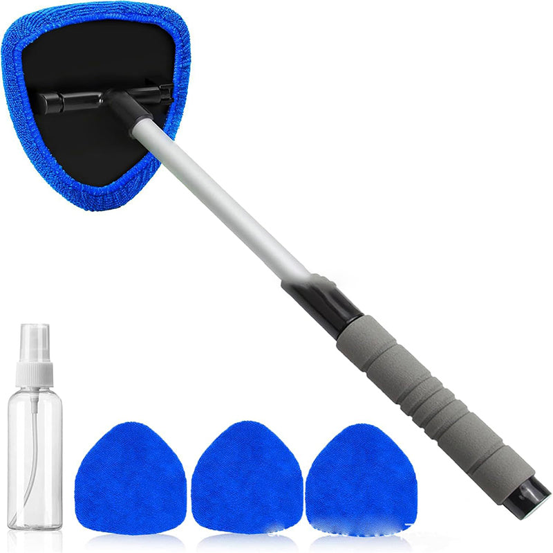 Ensemble d'outils pour nettoyer le pare-brise avec manche extensible