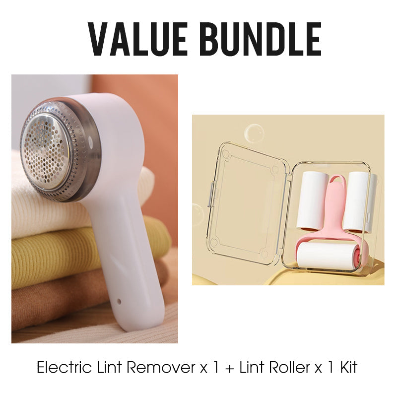 Appareil électrique portable pour enlever les peluches des vêtements