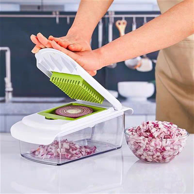 Set multifonctionnel de coupe-légumes à coupe rapide