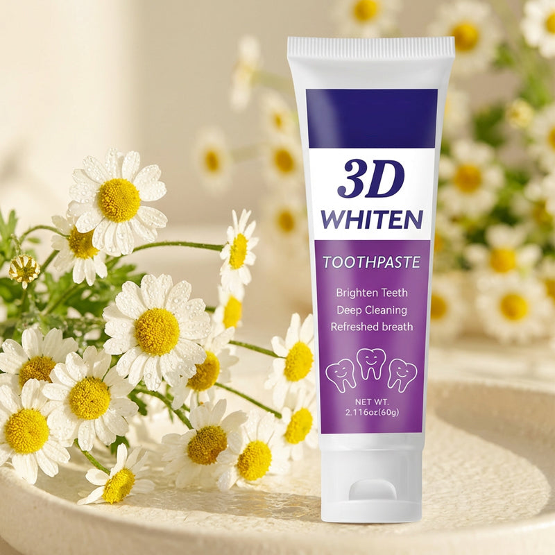 Dentifrice blanchissant 3D aux extraits naturels
