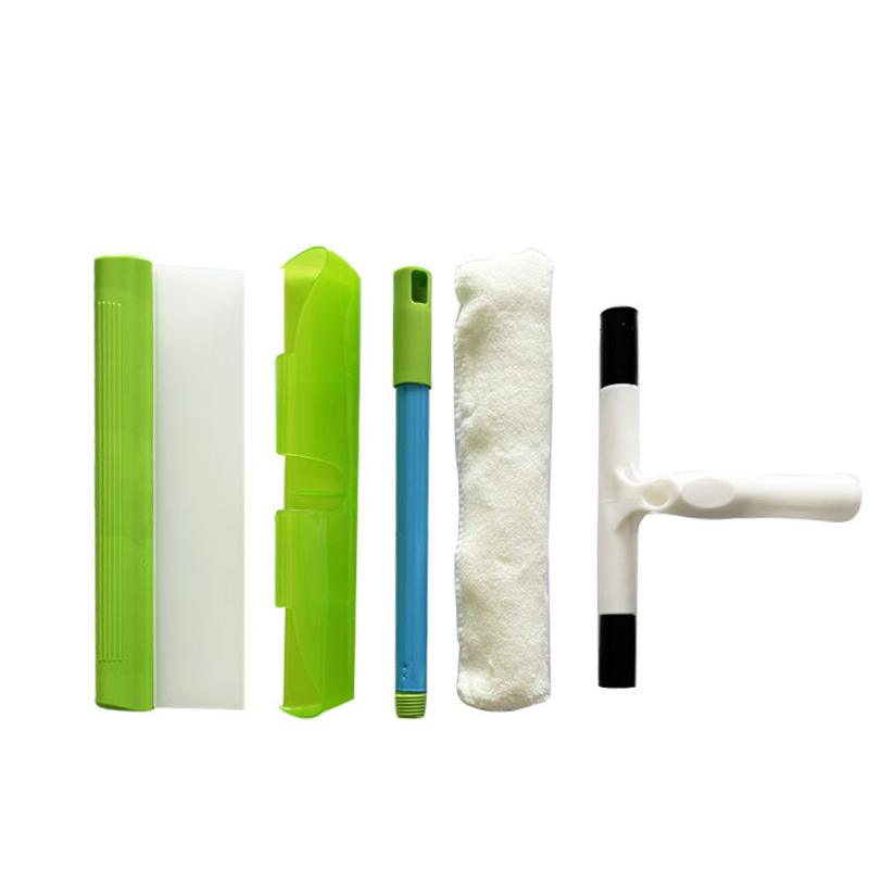 🧹🧺Kit de 5 raclettes anti-rayures et sans traces pour le nettoyage du verre