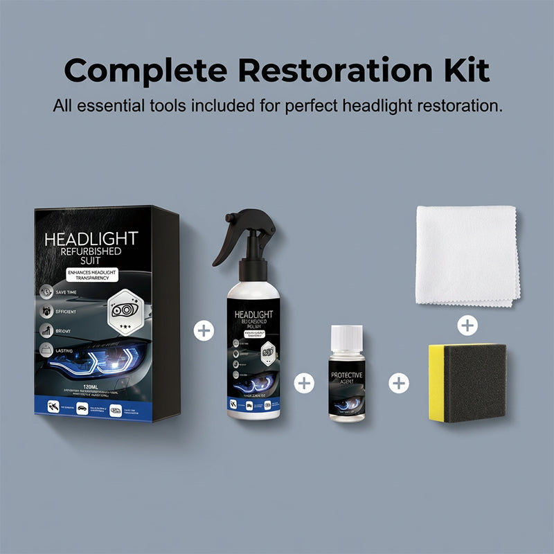 Kit professionnel de restauration des phares de voiture