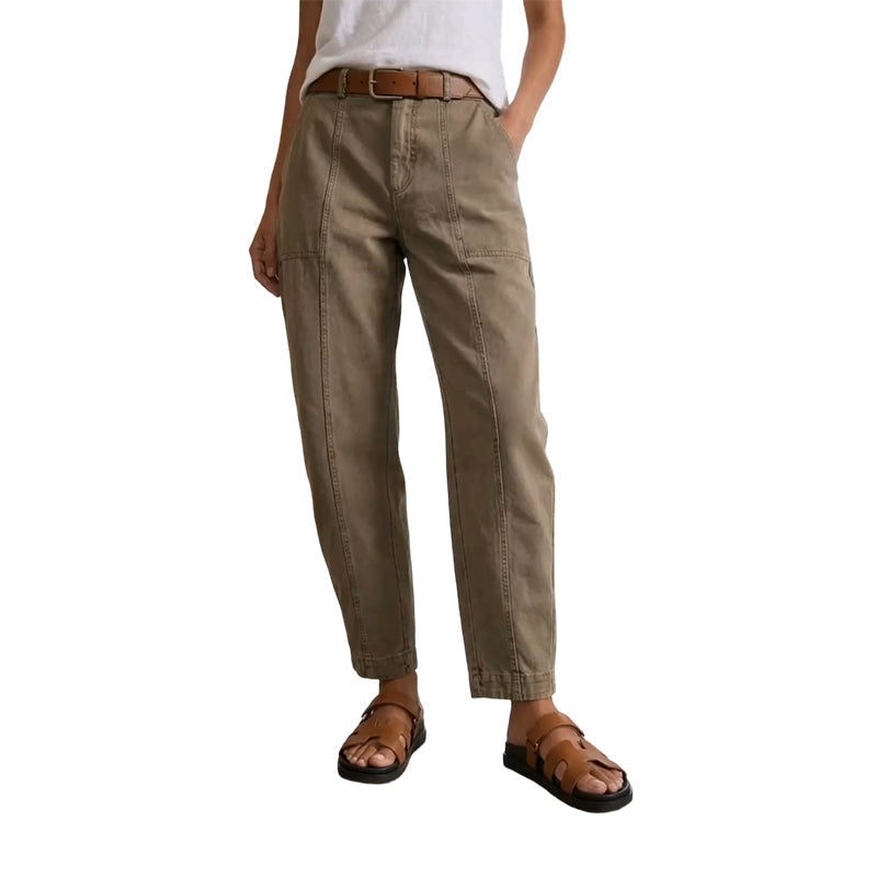 đ 50 % de rĂ©duction đPantalon utilitaire fuselĂ© Ă taille haute pour femme